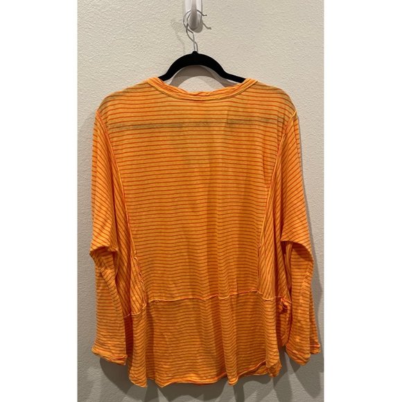 WE THE FREE Hong Kong Henley Striped Blouse - Picture 5 of 6